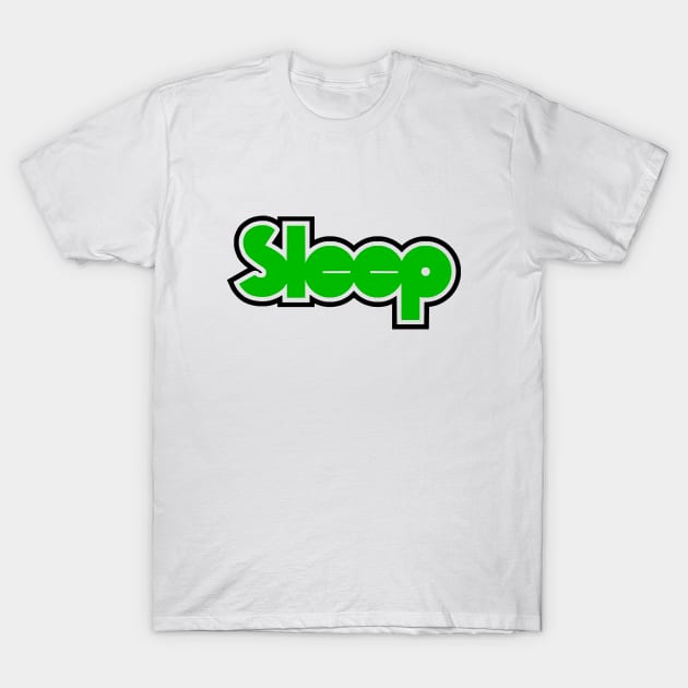 Sleep Band T-Shirt by The Lisa Arts